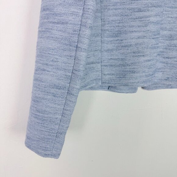 NWOT J. Crew Factory Tweed Lady Jacket Blazer Fresh Air Linear Tweed Blue Size 8 - Picture 13 of 13